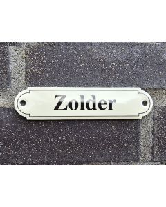 Naamplaatje Zolder