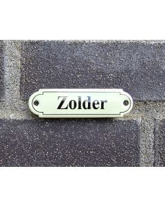 Deurbordje Zolder