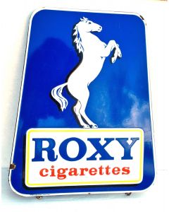 Roxy cigarettes emaille bord