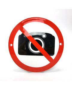 Camera verbodsbord