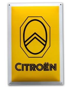 Citroën rechthoekig geel