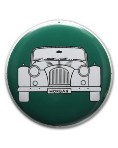 Morgan Motor rond groen