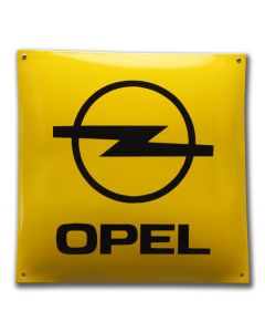 Opel emaille geel