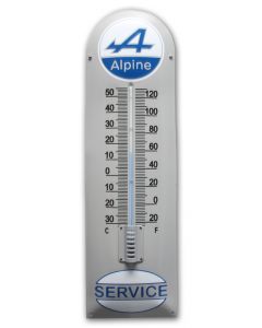 Alpine emaille thermometer