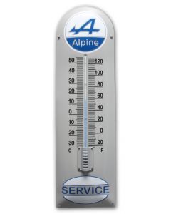 Alpine emaille thermometer