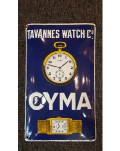 Emaillebord CYMA