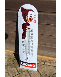 Emaille thermometer Cinzano