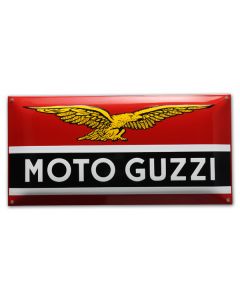Moto guzzi rood/zwart