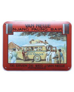 Emaille wandreclame VanNelle