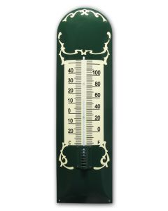 Decoratieve thermometer groen