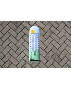 thermometer emaille zonsondergang
