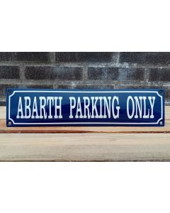 Abarth parking only