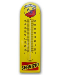Emaille thermometer Abarth