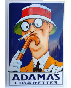 Adamas Cigarettes emaille bord