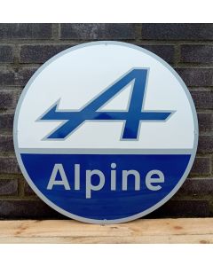 Alpine emaille bord