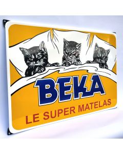 BEKA - LE SUPER MATELAS GROOT emaille bord
