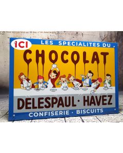 Chocolat Delespaul Havez blauw