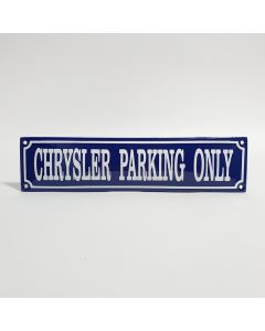 Chrysler parking only