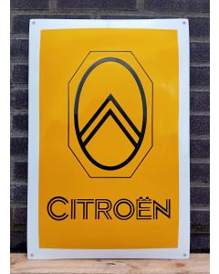 Citroën rechthoekig geel