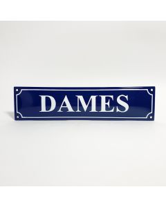 Dames straatnaambord