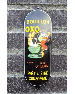 Emaille deurpost Bouillon OXO