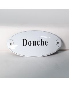 Naamplaatje Douche