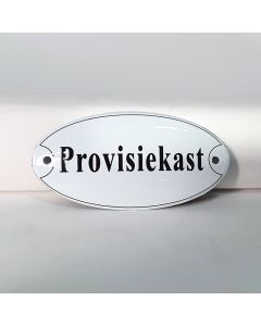 Naamplaatje Provisiekast