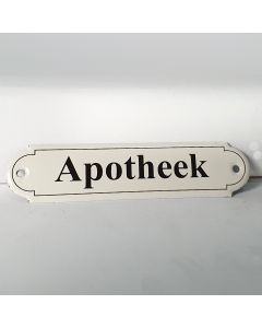 Naamplaatje Apotheek