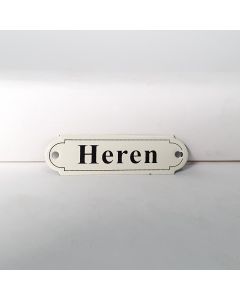 Deurbordje Heren