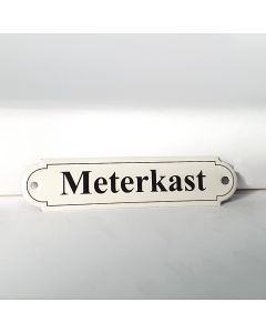 Naamplaatje Meterkast