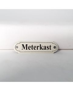 Deurbordje Meterkast