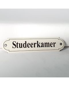 Naamplaatje Studeerkamer