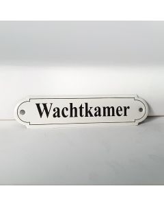 Naamplaatje Wachtkamer