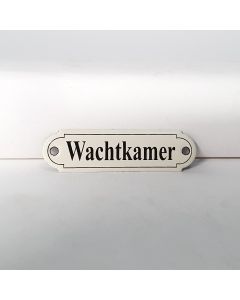 Deurbordje Wachtkamer