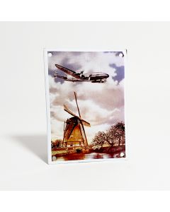 KLM molen nostalgisch emaille