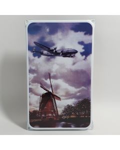 Emaille reclamebord KLM molen