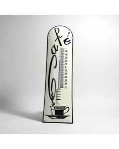 Thermometer Café Créme/Zwart