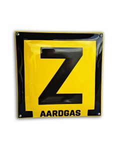Zinkerbord Aardgas