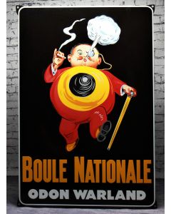 Emaille bord Boule Nationale