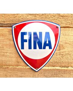 Emaille reclamebord Fina
