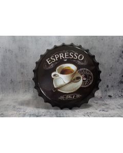 Espresso reclame bord