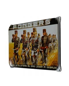 Emaille reclamebord Fongers