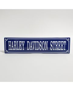 Harley Davidson street Blauw