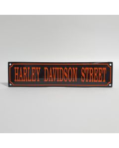 Harley Davidson street Oranje