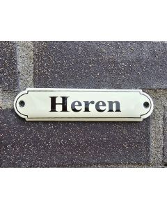 Naamplaatje Heren