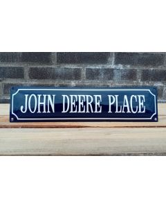 John Deere place Blauw