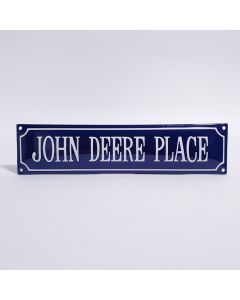 John Deere place Blauw
