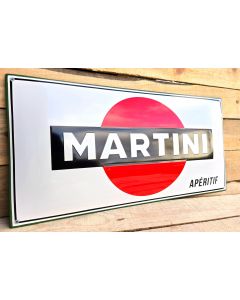 emaille reclamebord Martini apéritif