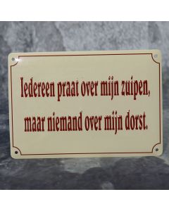 Ieder praat over mijn...