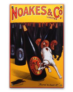 Emaille reclamebord Noakes